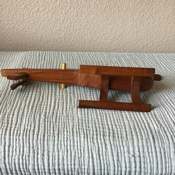 Handmade wooden helicopter - Picture 6 of 6